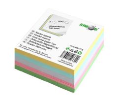 Blok/kocka lepená - farebná/pastel 85x85 mm/500 l.